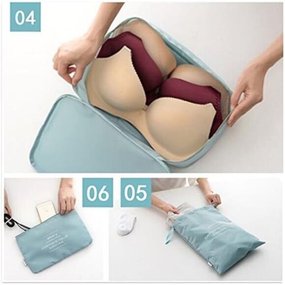 Luggage Packing Organizers Packing Cubes Set for Travel - Picture 5 of 7